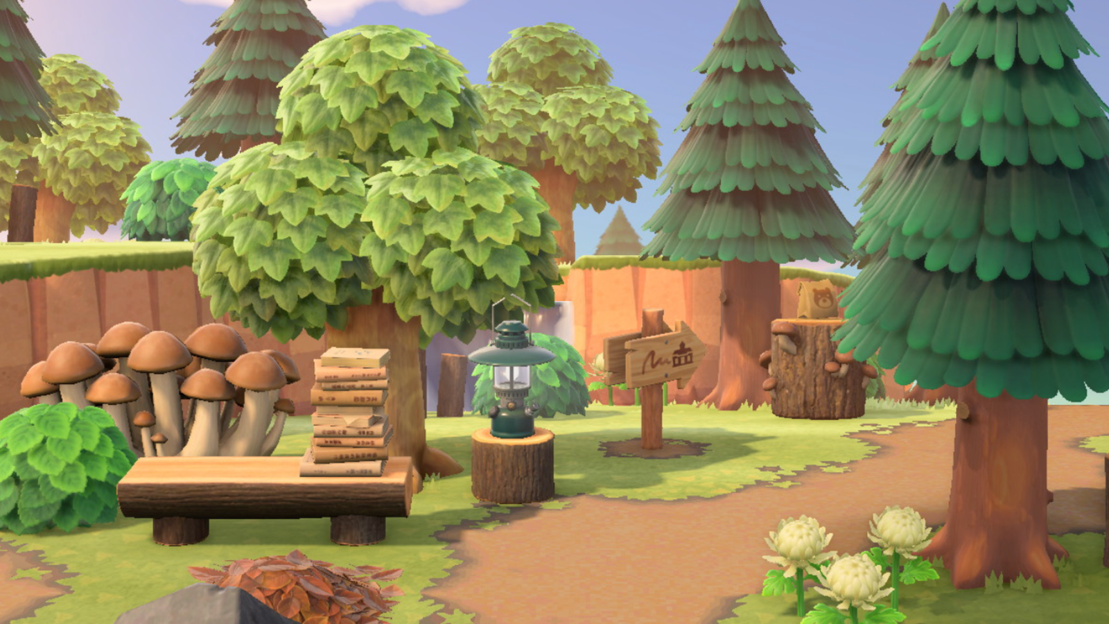 Forest in Animal Crossing