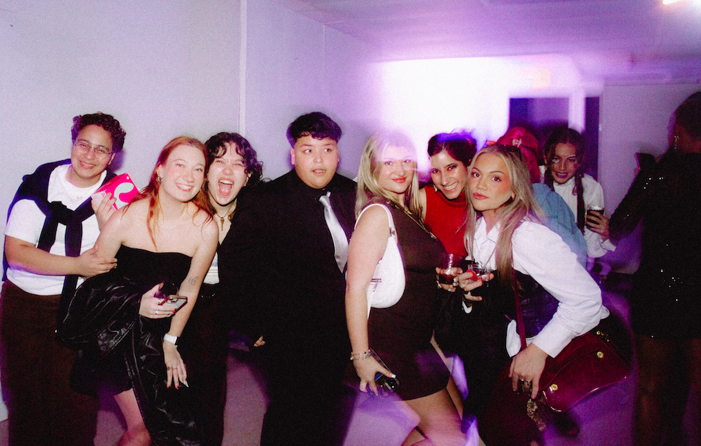 A group of sapphic people